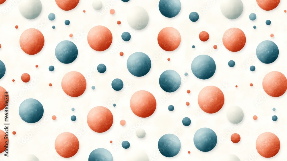 Abstract Colorful Balls Pattern Abstract Colorful Balls Pattern