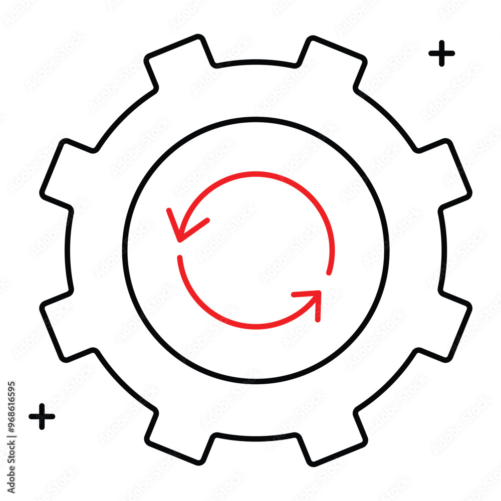 Reverse Engineering Software Tools Icon, system analysis, deconstruction, code breakdown, product disassembly