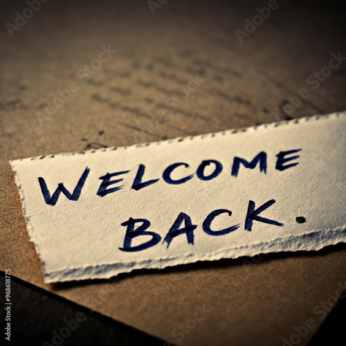 Welcome Back