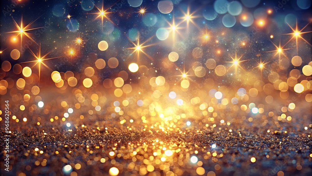 Shiny abstract background with sparkling lights and glitter Shiny abstract background with sparkling lights and glitter