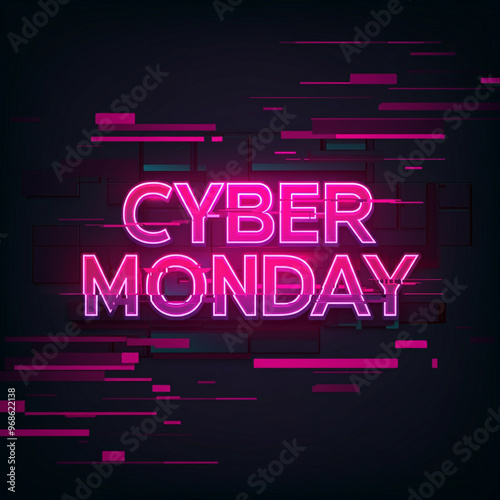 Pink and purple "Cyber Mond...