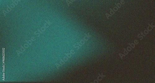 Green gradient background,dark green abstract with grainy noise