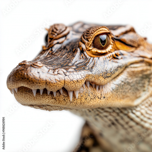 Nile Crocodile Isolated