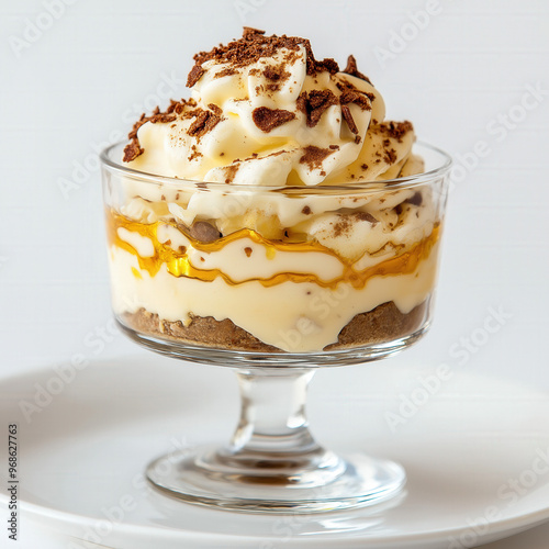 Rice Pudding Isolated