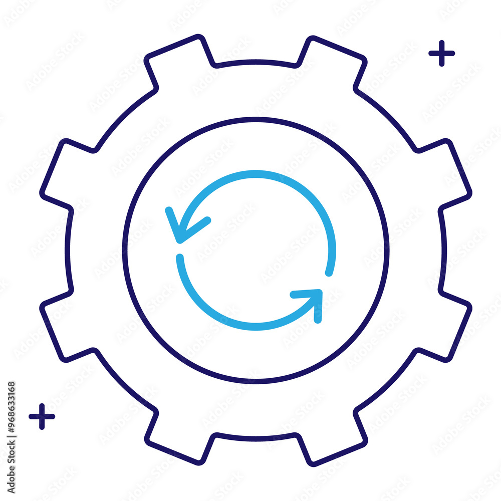 Reverse System Deconstruction and Analysis Icon Design, software tools, process icons, engineering innovation, system breakdown