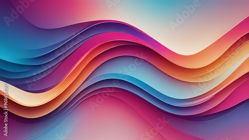 abstract colorful gradient background design wallpaper