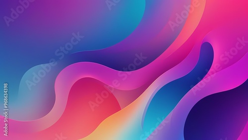 abstract colorful gradient background design wallpaper