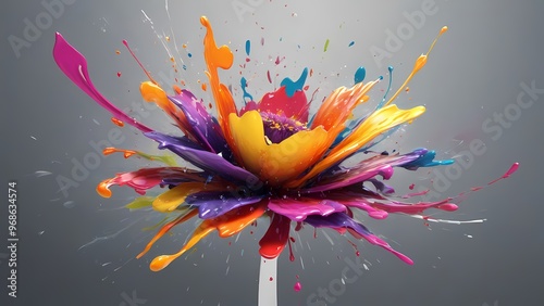 abstract colorful gradient background design wallpaper