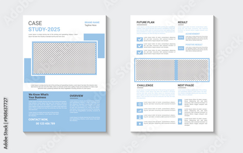 Case Study Flyer Template