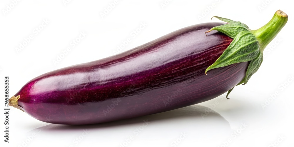 eggplants isolated on white background eggplants isolated on white background