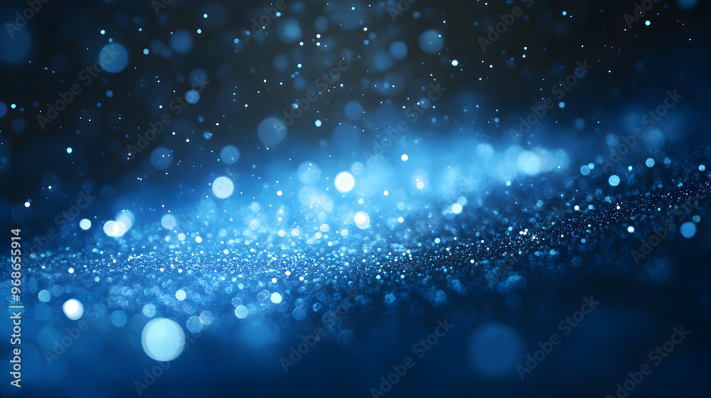 Obraz premium Blue dot abstract background