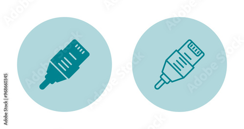 Ethernet Cable Vector Icon