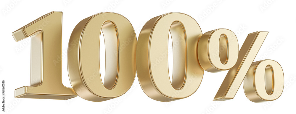 100 Percent Off Sale . Gold Number Promotion 100 Percent Off Sale . Gold Number Promotion