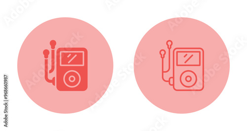 MP3 Player Vector Icon