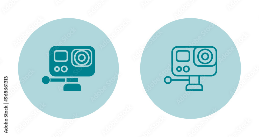 Action Camera Vector Icon Action Camera Vector Icon