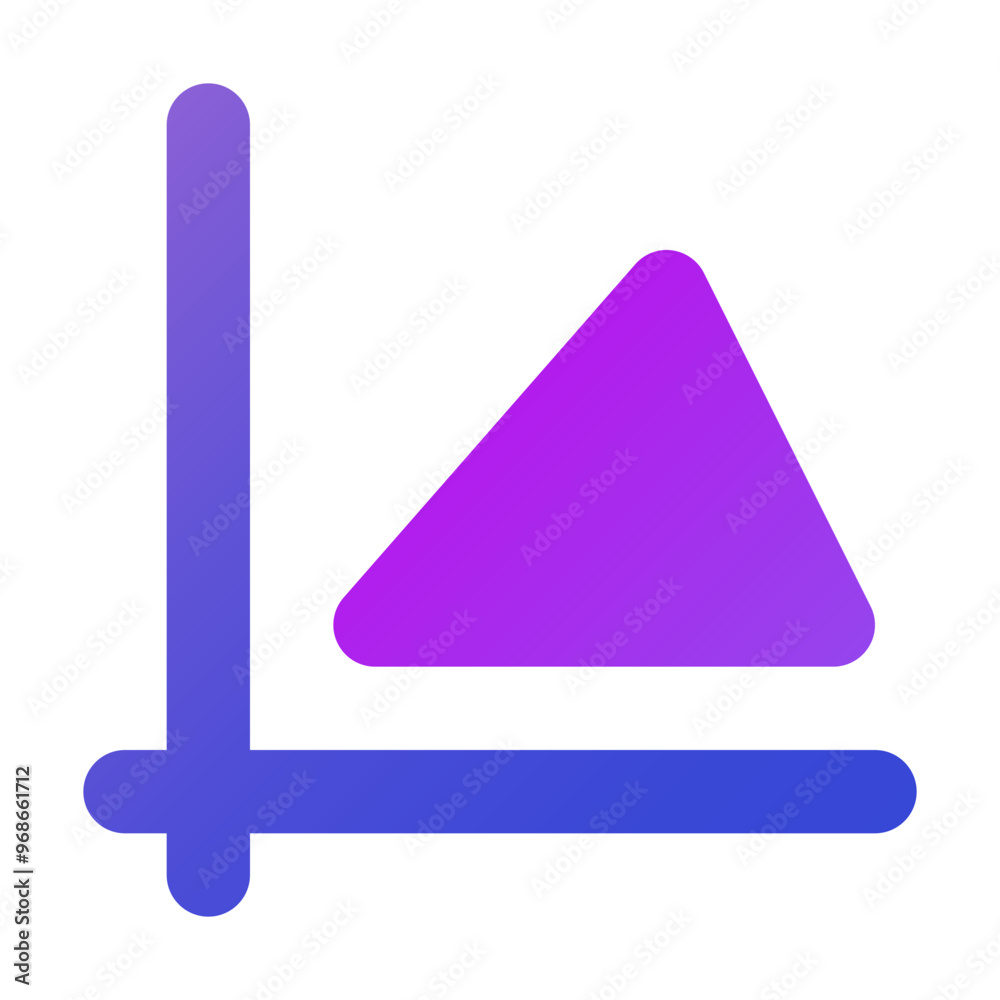 Graphic Icon Gradient Filled Two-Tone Style Graphic Icon Gradient Filled Two-Tone Style