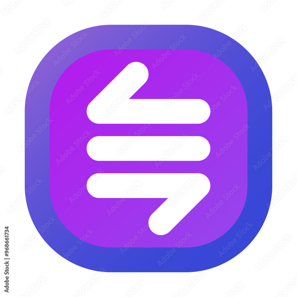 More or Less Icon Gradient Filled Two-Tone Style More or Less Icon Gradient Filled Two-Tone Style
