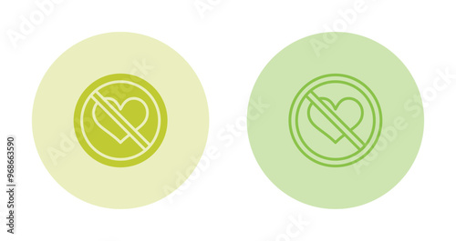 Restricted Vector Icon