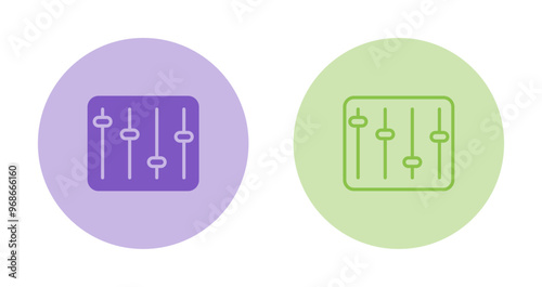 Equalizer Vector Icon