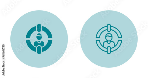 Customer Segmentation Vector Icon