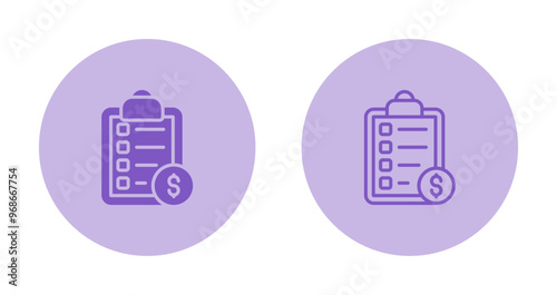 Financial Planning Vector Icon