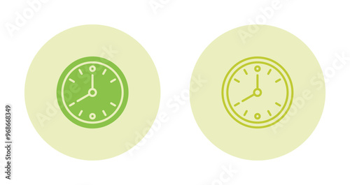 Time Management Vector Icon