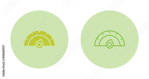 Credit Score Vector Icon