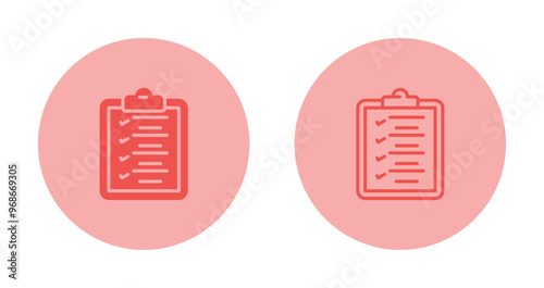 Checklist Vector Icon