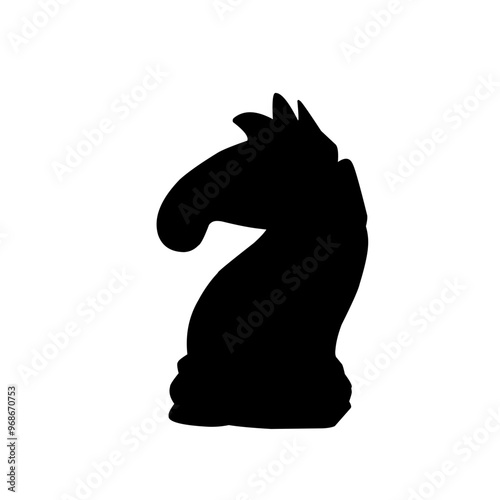 Chess silhouette