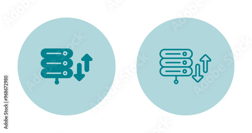 Bandwidth Vector Icon