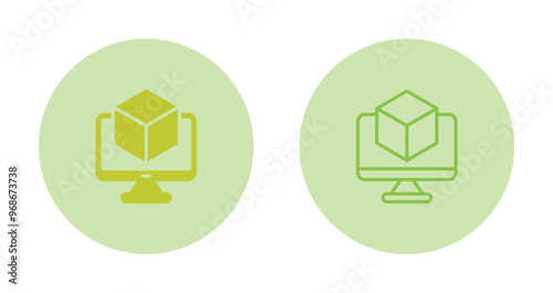 Network Virtualization Vector Icon
