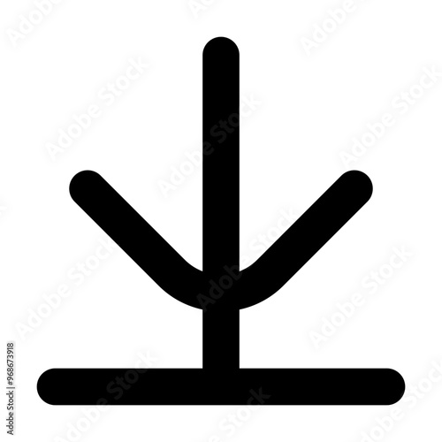 Parabola Icon Outline Style