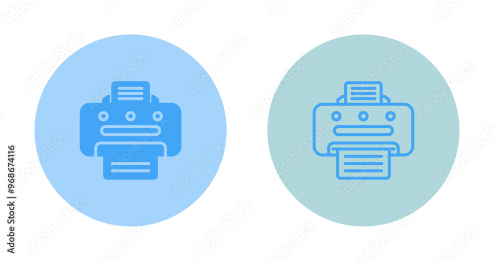 Printer Vector Icon Printer Vector Icon