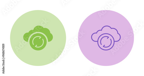 Sync Vector Icon