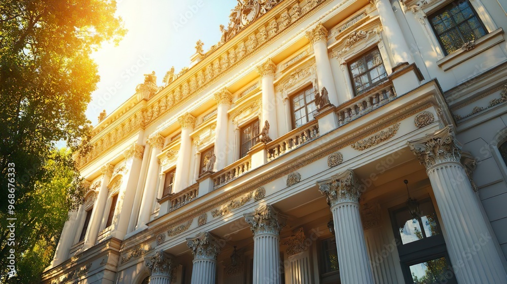 Beautiful palace building architecture highlighted in detailed and grand design images Beautiful palace building architecture highlighted in detailed and grand design images