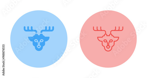 Deer Vector Icon