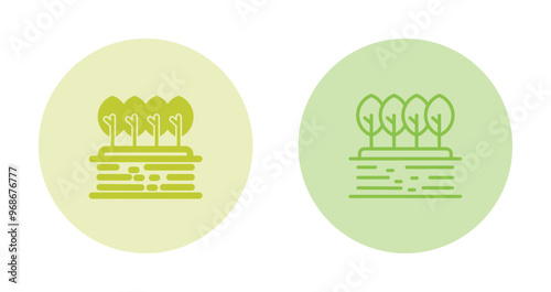 Lake Vector Icon