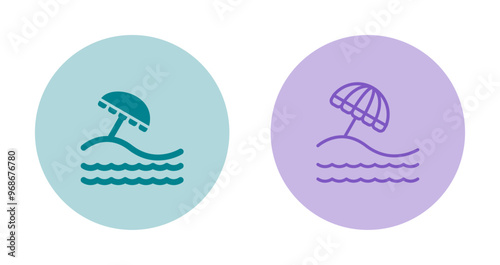 Beach Vector Icon