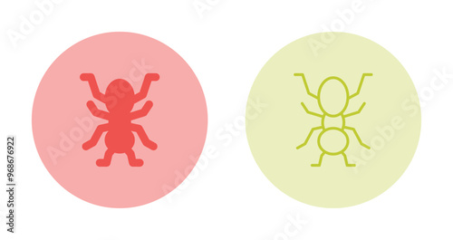 Ant Vector Icon