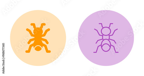 Ant Vector Icon