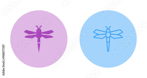 Dragonfly Vector Icon