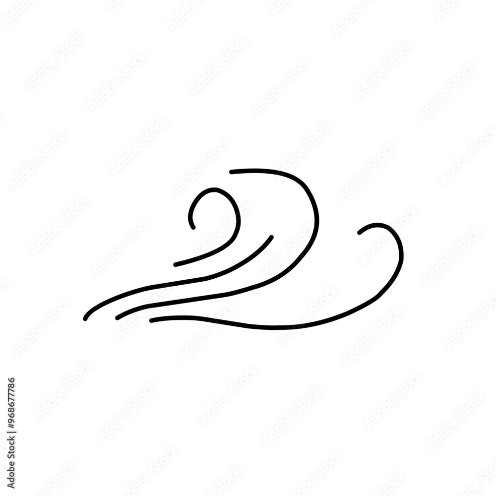 Doodle wind motion Doodle wind motion