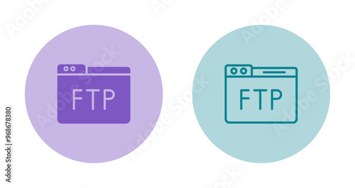 Ftp Vector Icon