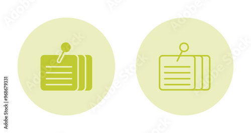 Memo Vector Icon