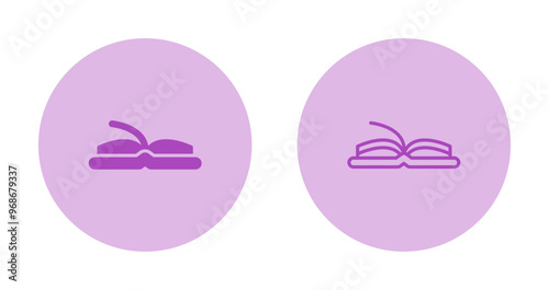 Reading Book Vector Icon