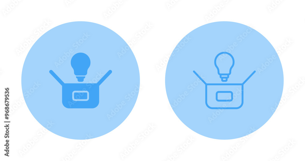 Think Outside The Box Vector Icon Think Outside The Box Vector Icon