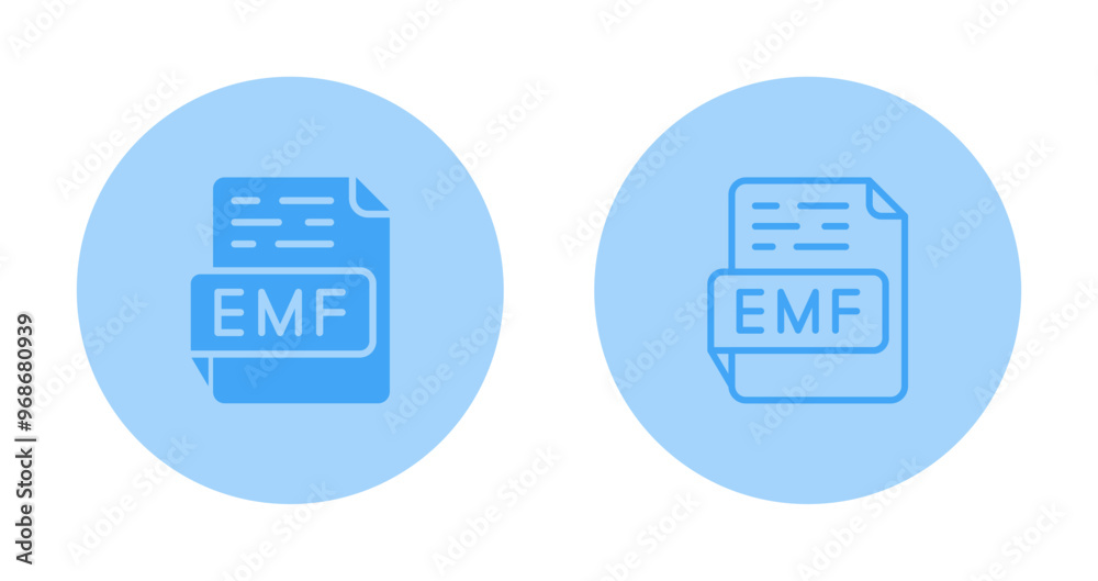 EMF Vector Icon EMF Vector Icon