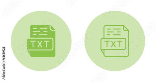 TXT Vector Icon