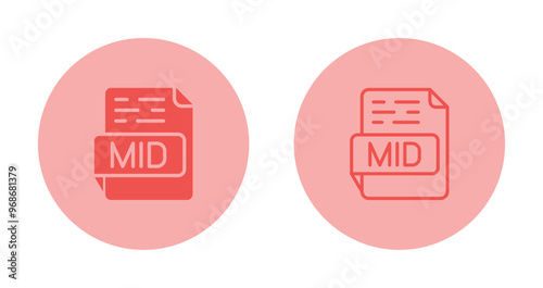 MID Vector Icon
