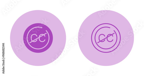 Closed Captions Circle Vector Icon
